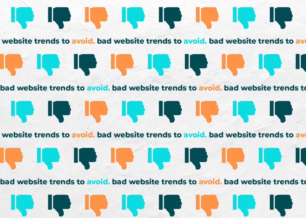 Bad Web Design Trends to Avoid
